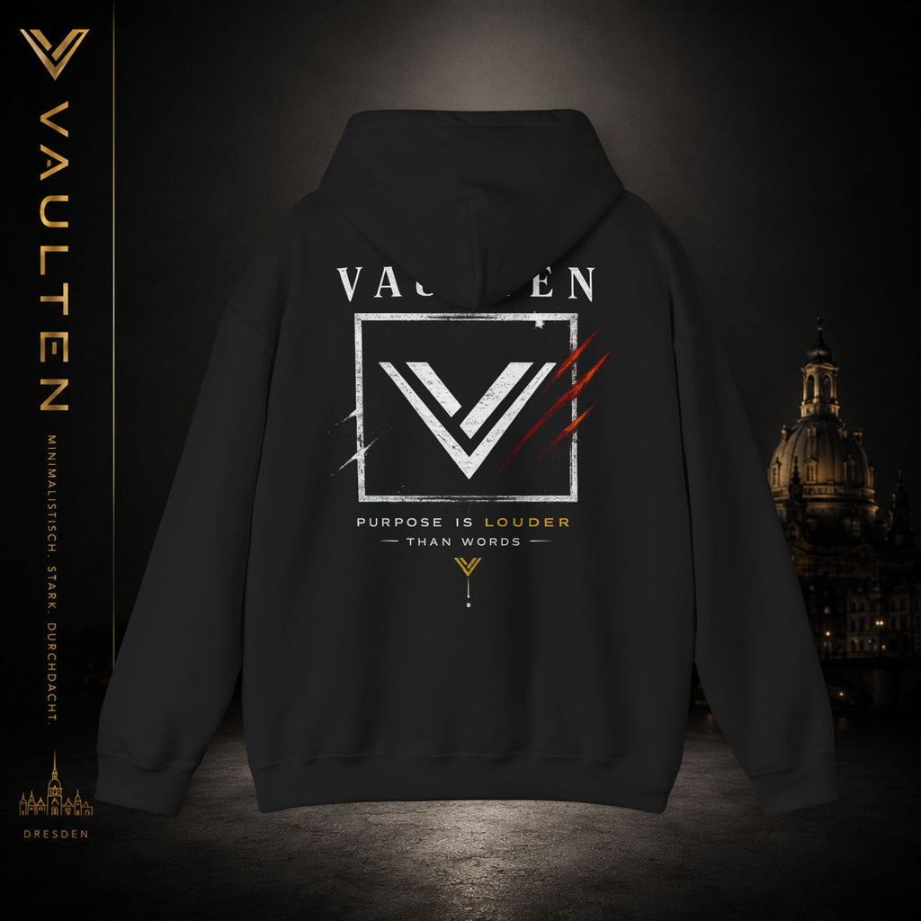 VAULTEN - 'Purpose Is Louder Than Words' Hoodie
