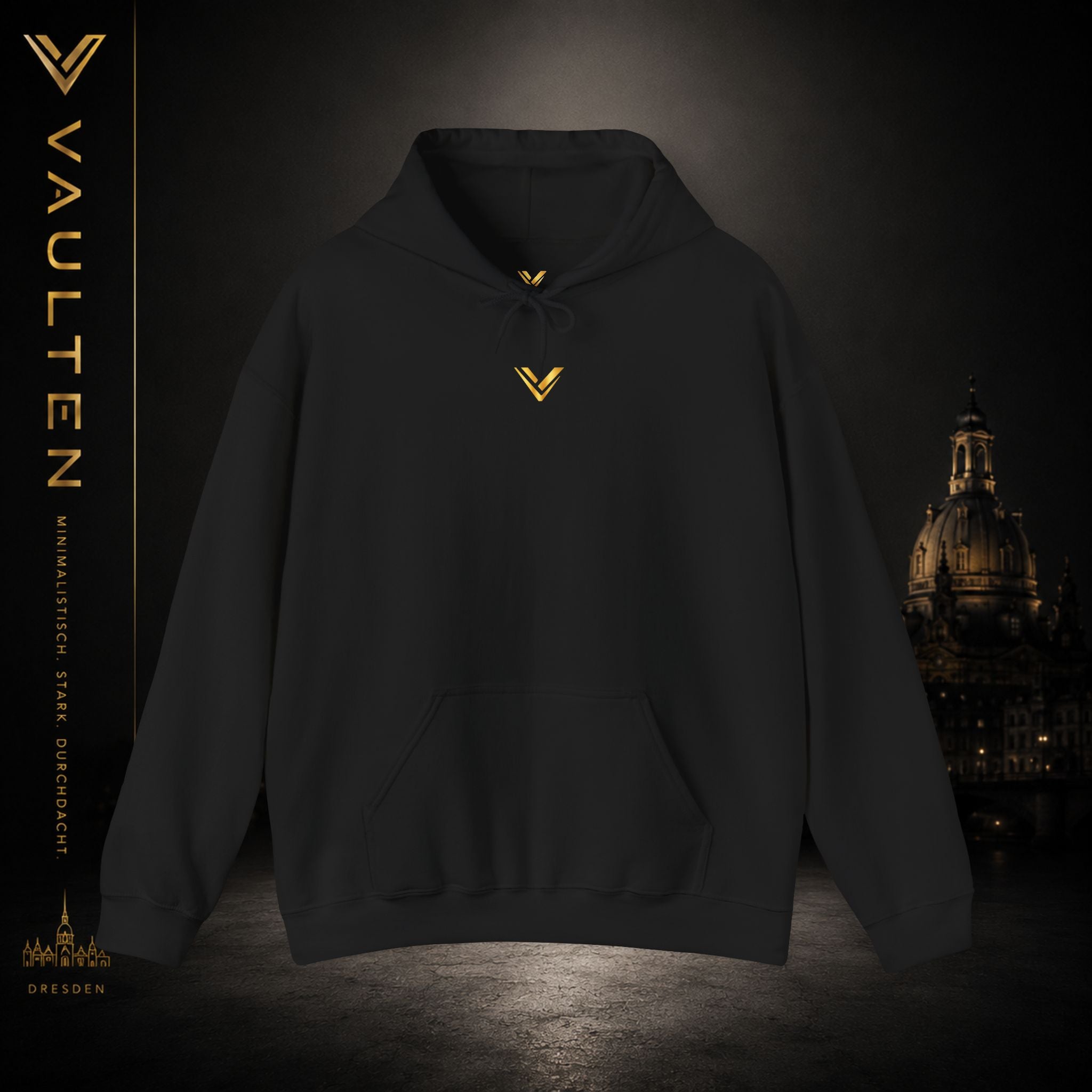 Vaulten Bulldog Society – Focus Is A Superpower Premium Hoodie