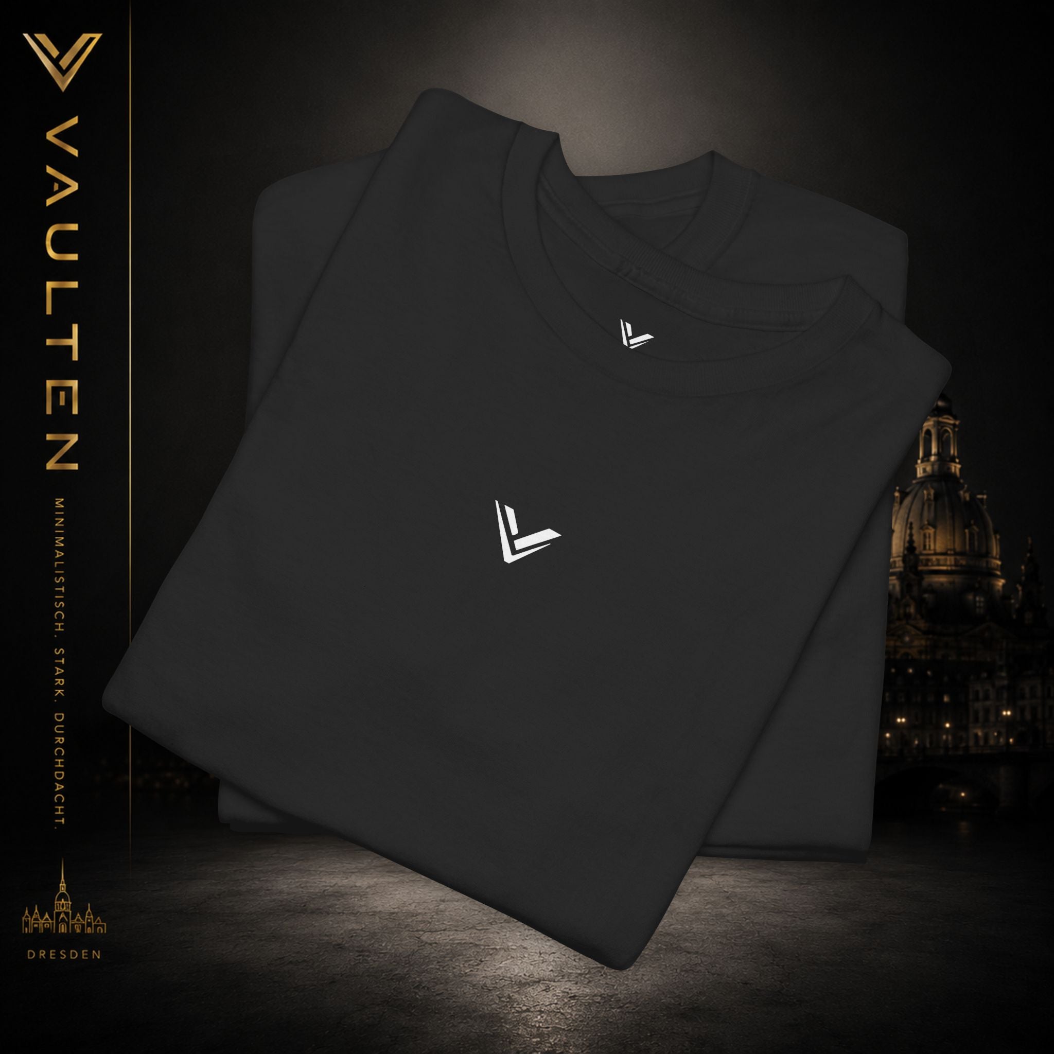 VAULTEN — "Purpose Is Louder Than Words" Graphic T-Shirt