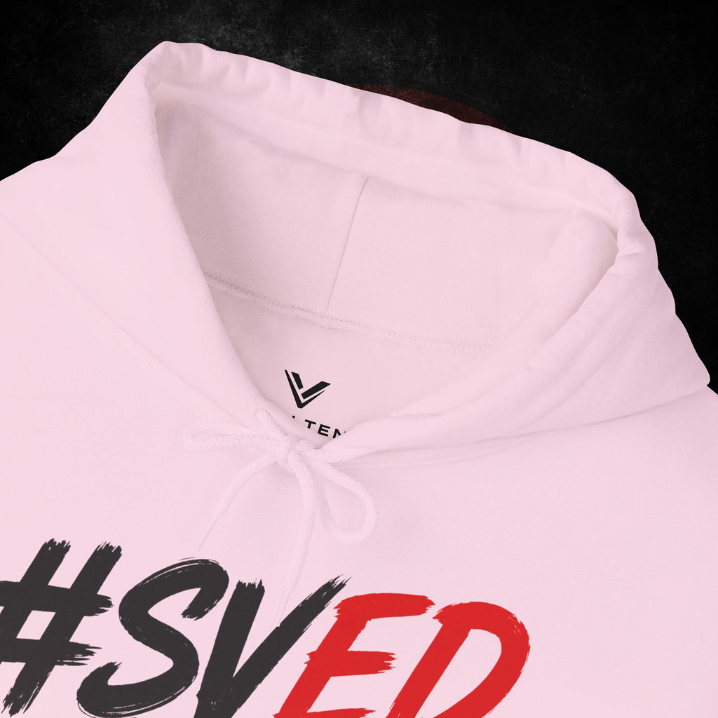 #SVED 1950 Hoodie — Retro Script Graphic Pullover