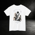 VAULTEN Geometric Cityscape Streetwear T-Shirt, Frontansicht
