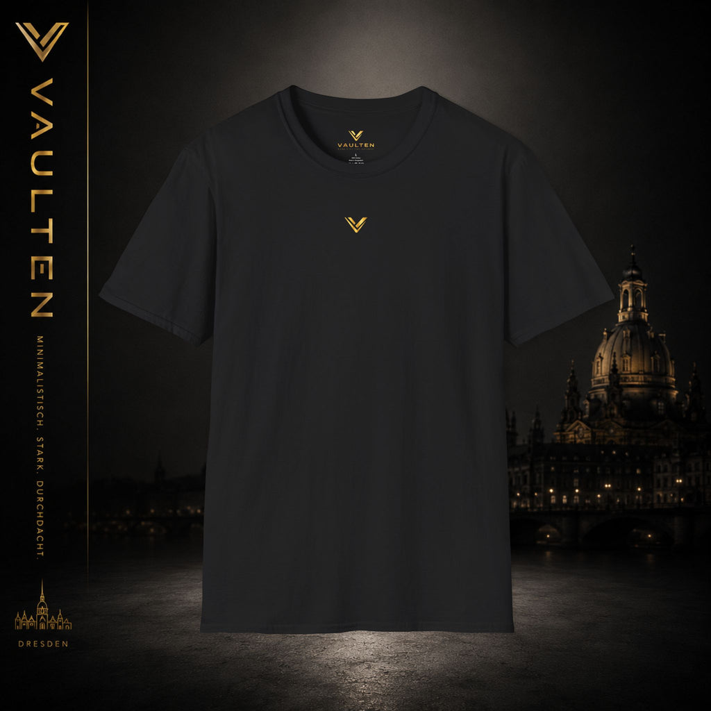 VAULTEN Bulldog Society – No Excuses. Only Results. Premium Shirt