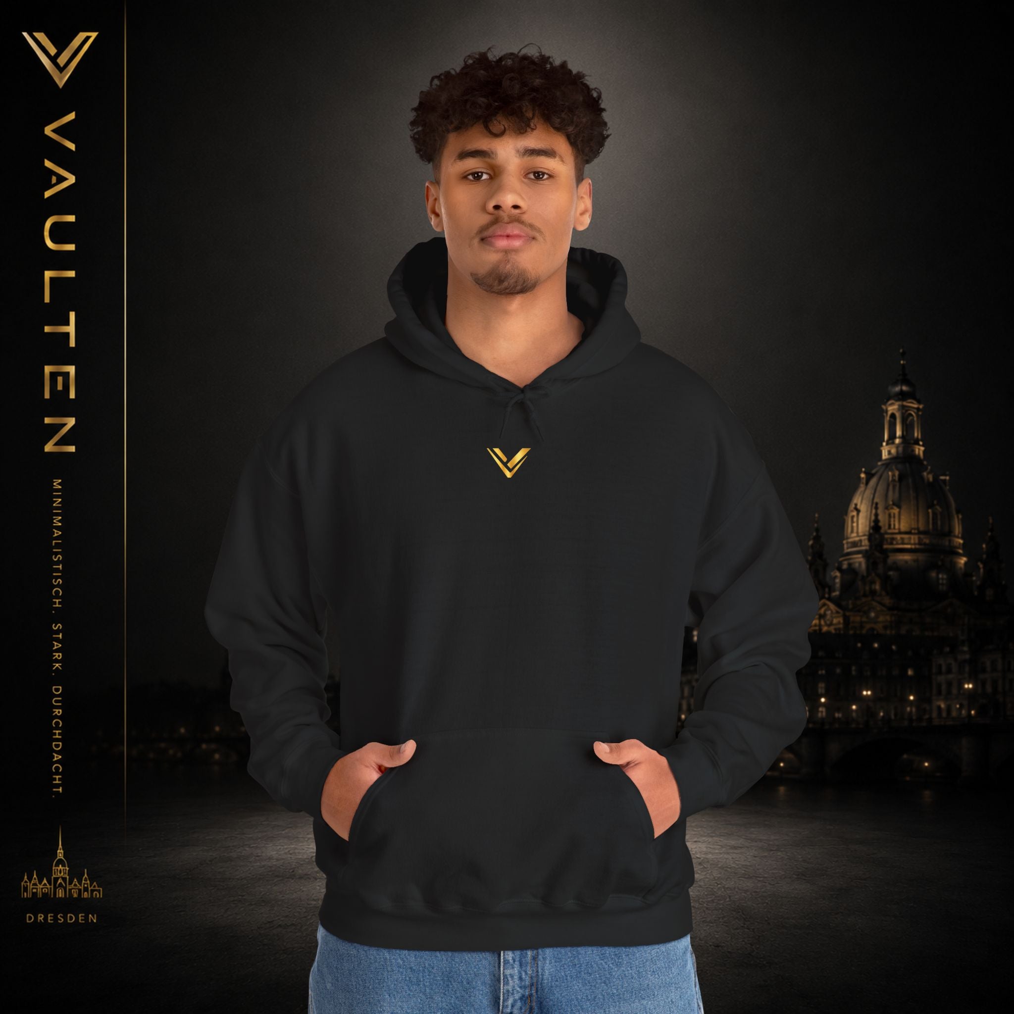 Vaulten Bulldog Society – Focus Is A Superpower Premium Hoodie