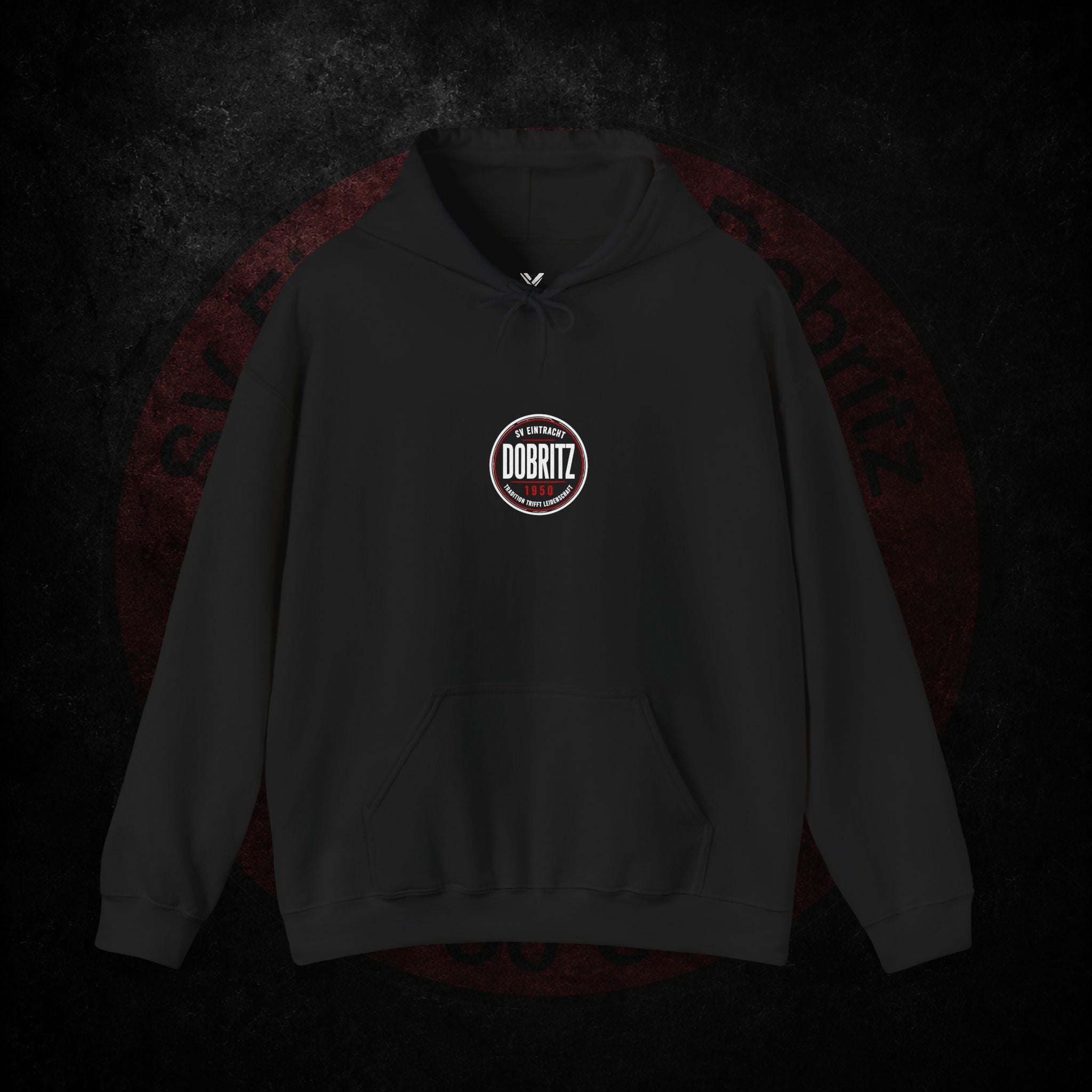 Dobritz Logo Hoodie – “Wir sind Dobritz Seit 1950” German Heritage Pullover