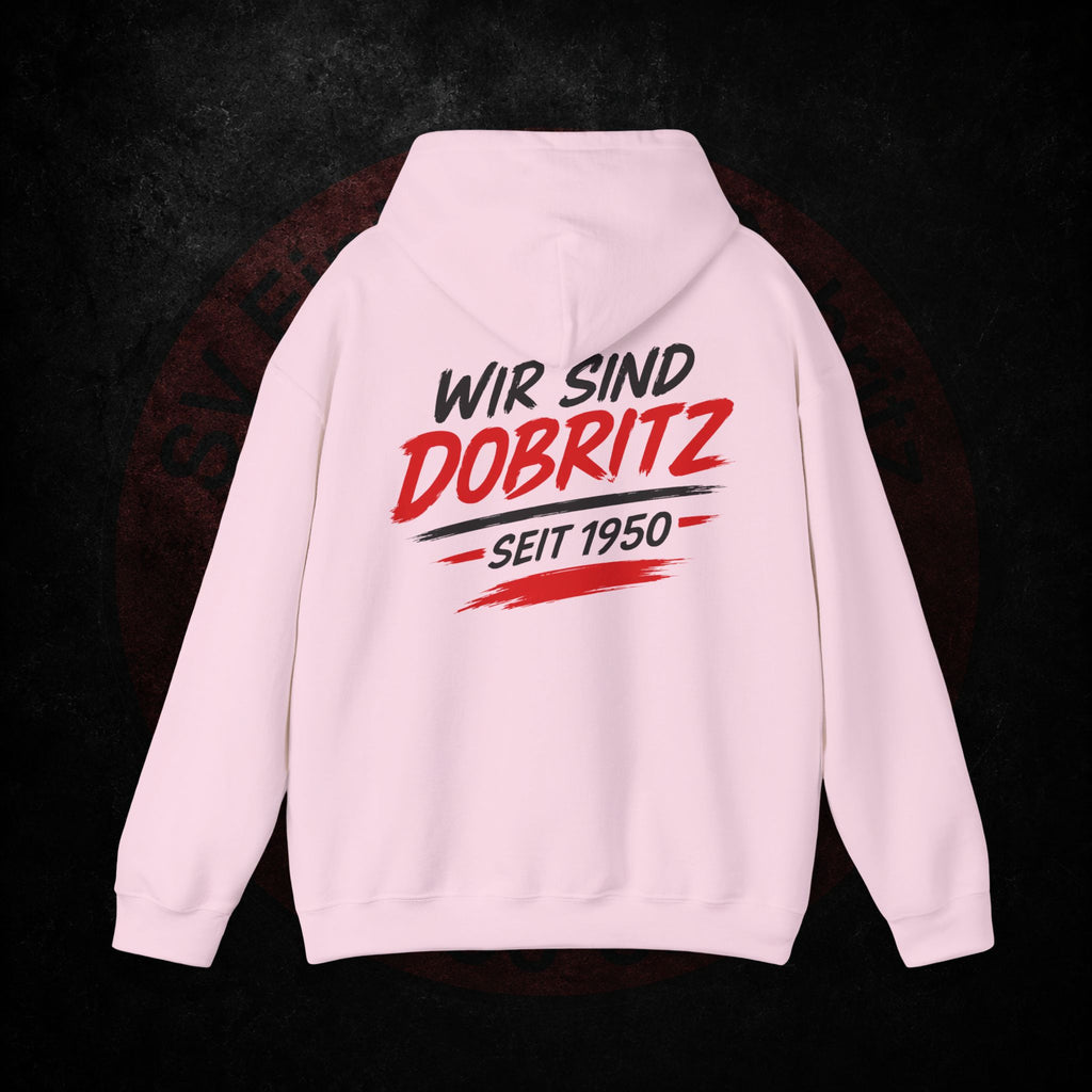 Dobritz Logo Hoodie – “Wir sind Dobritz Seit 1950” German Heritage Pullover