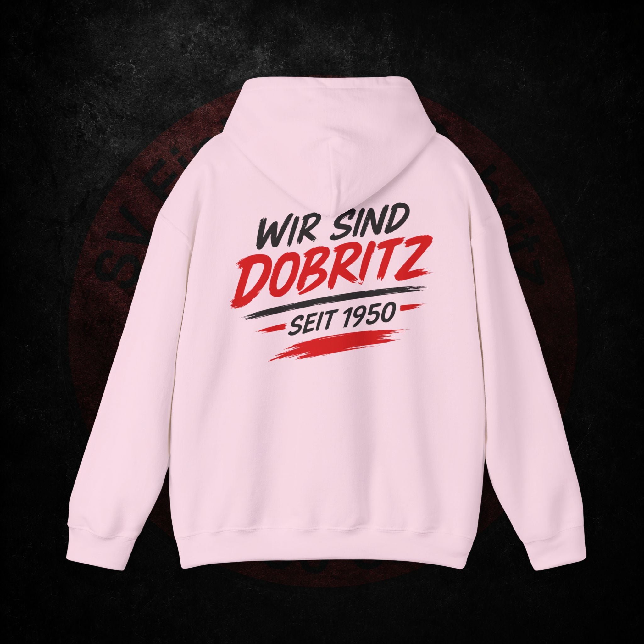 Dobritz Logo Hoodie – “Wir sind Dobritz Seit 1950” German Heritage Pullover