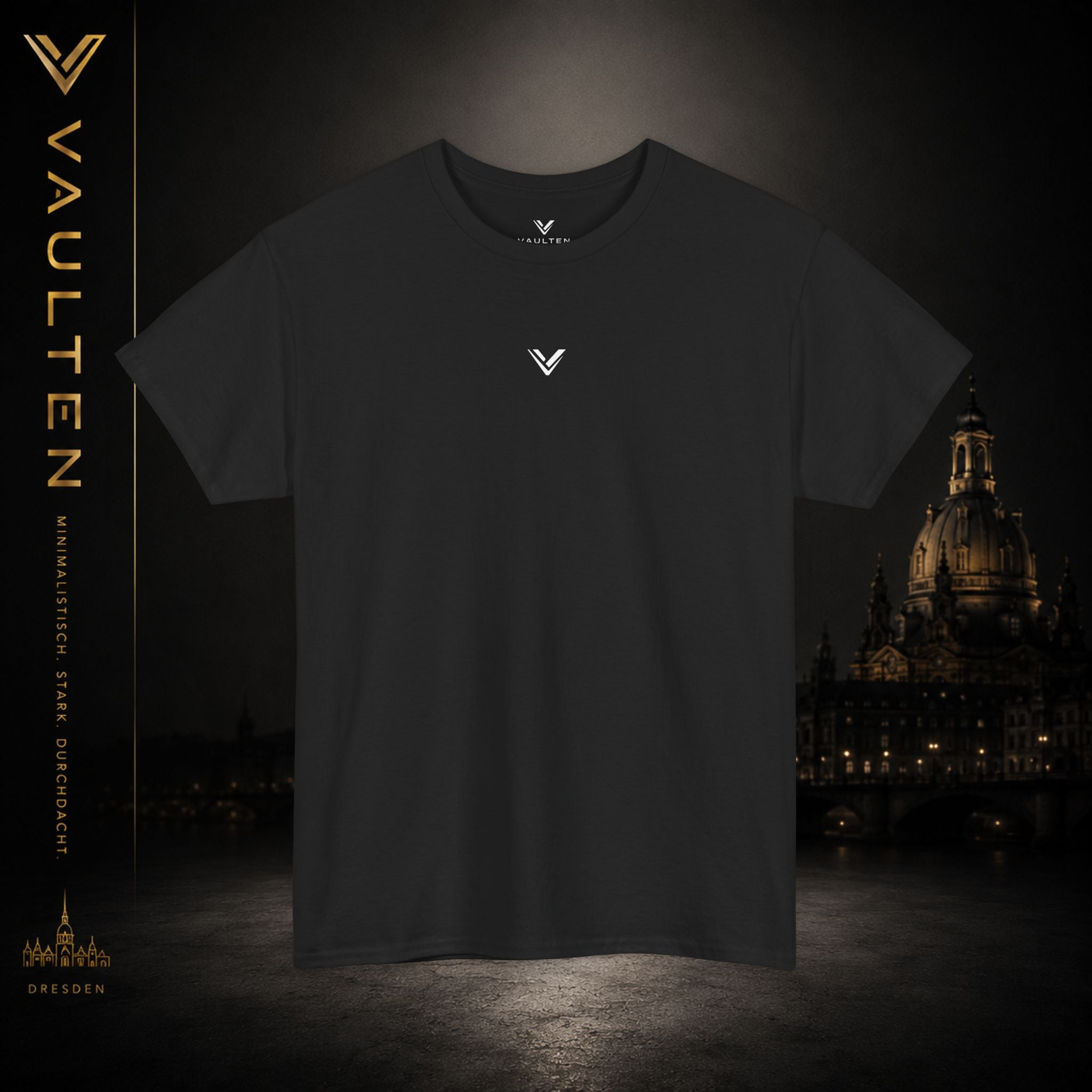 VAULTEN — "Purpose Is Louder Than Words" Graphic T-Shirt