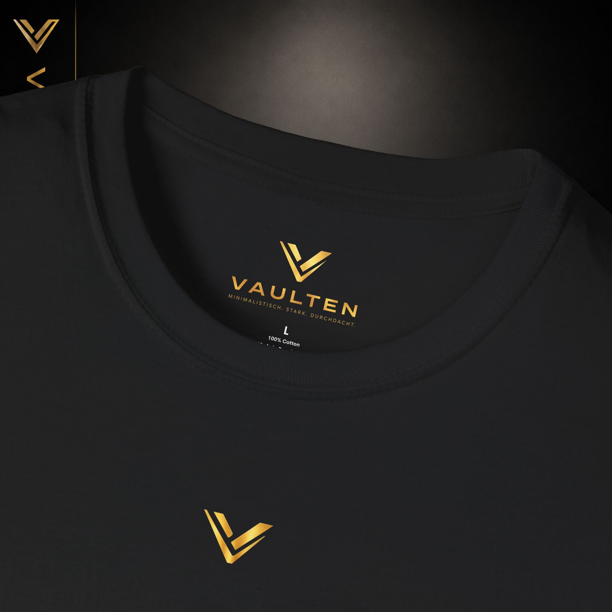 VAULTEN Bulldog Society – No Excuses. Only Results. Premium Shirt