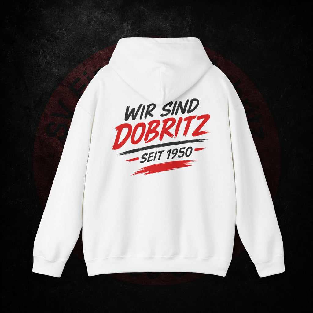 Dobritz Logo Hoodie – “Wir sind Dobritz Seit 1950” German Heritage Pullover