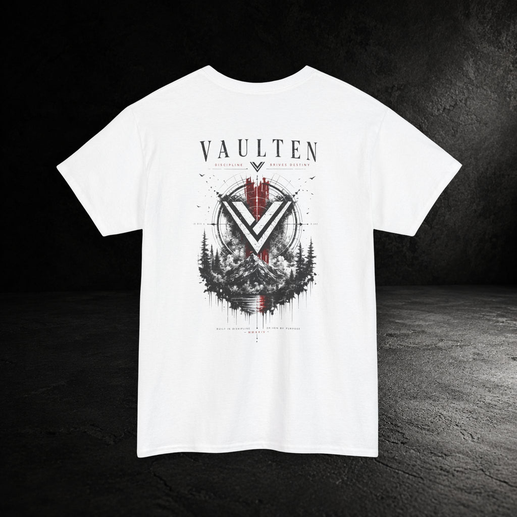 VAULTEN Forest Graphic Streetwear T-Shirt, Frontansicht
