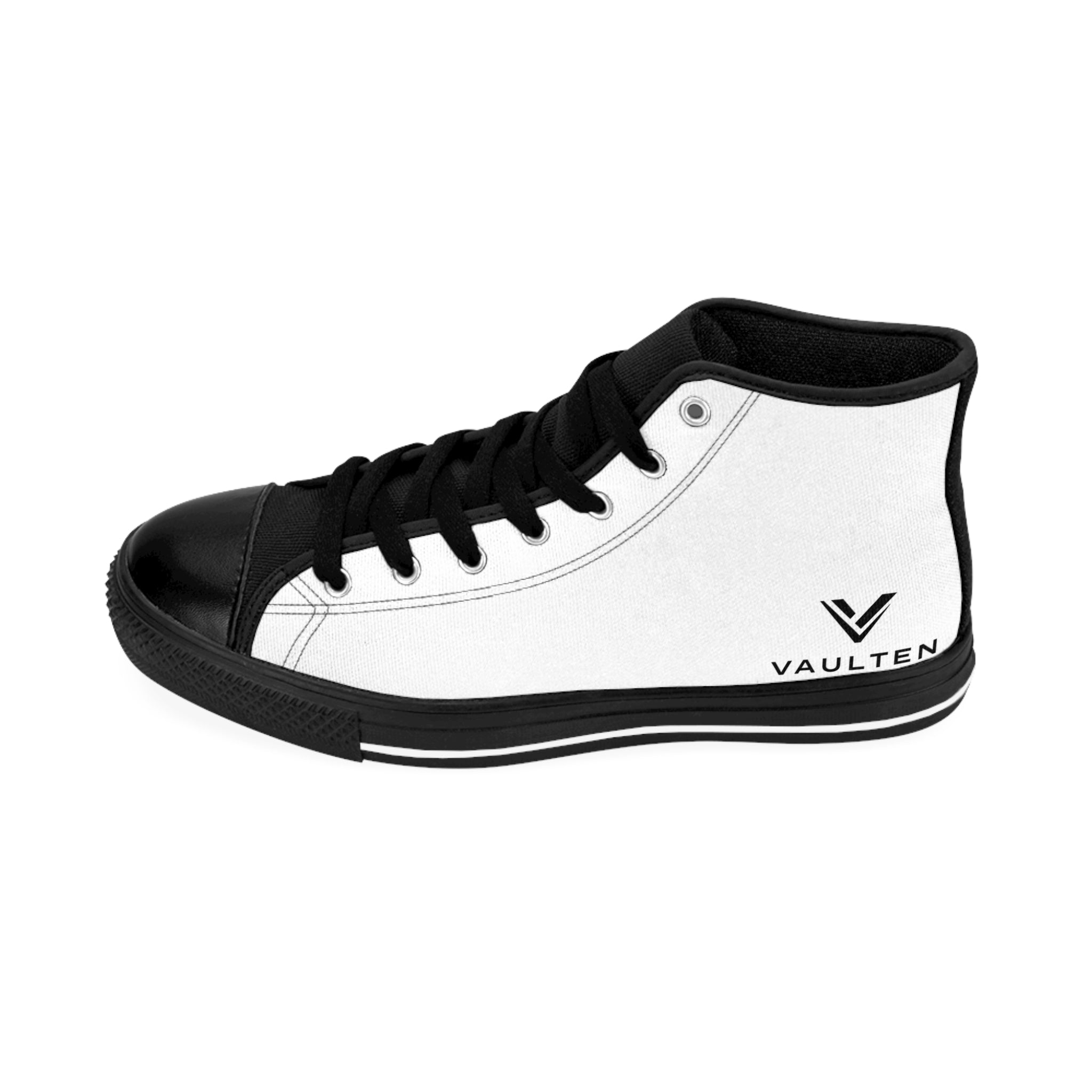 VAULTEN - Klassische High-Top Sneaker – Retro Canvas-Schuhe für Herren im Casual-Look