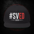 #SVED Embroidered Flat Bill Cap – Vintage 1950 Snapback