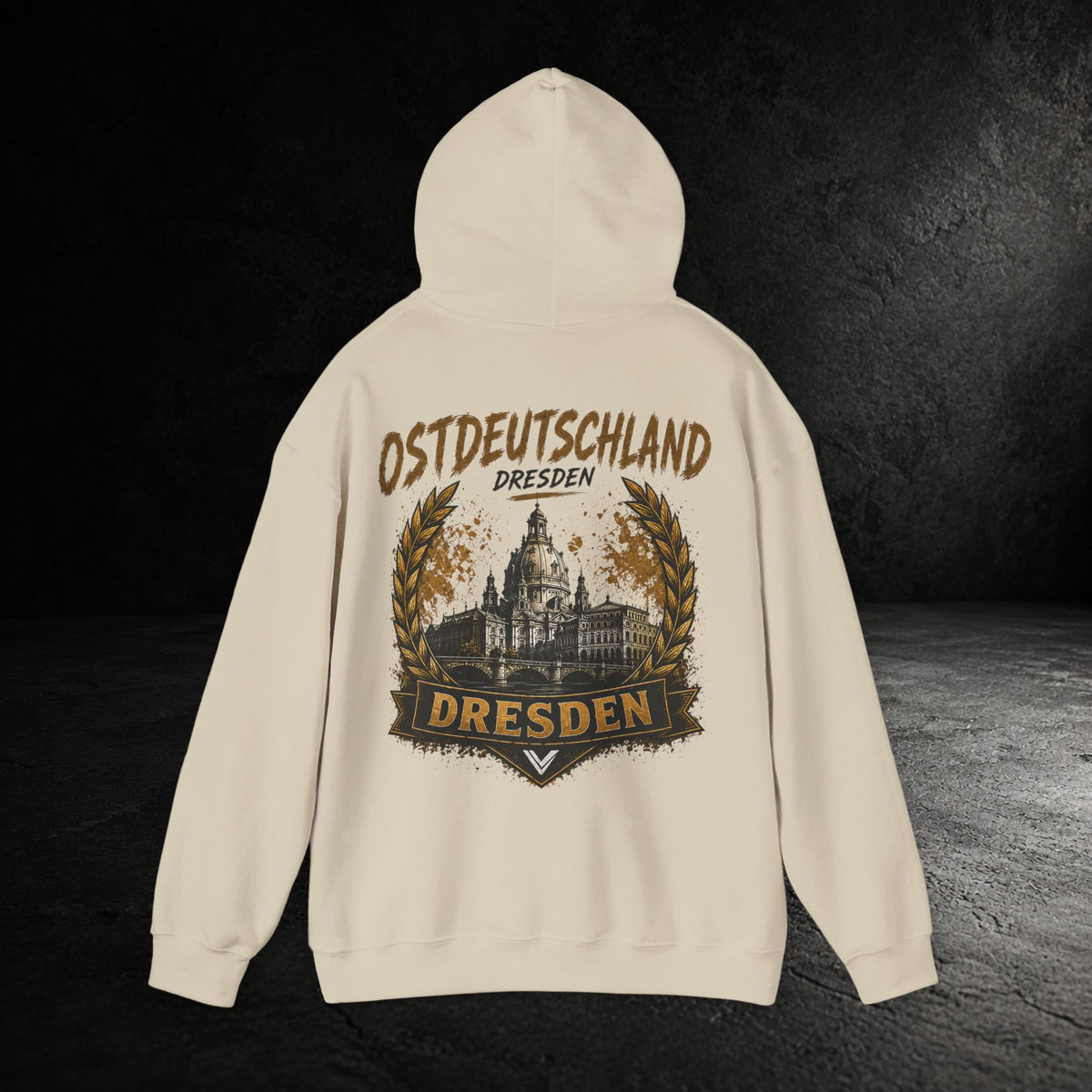 Dresden Skyline Crest Hoodie