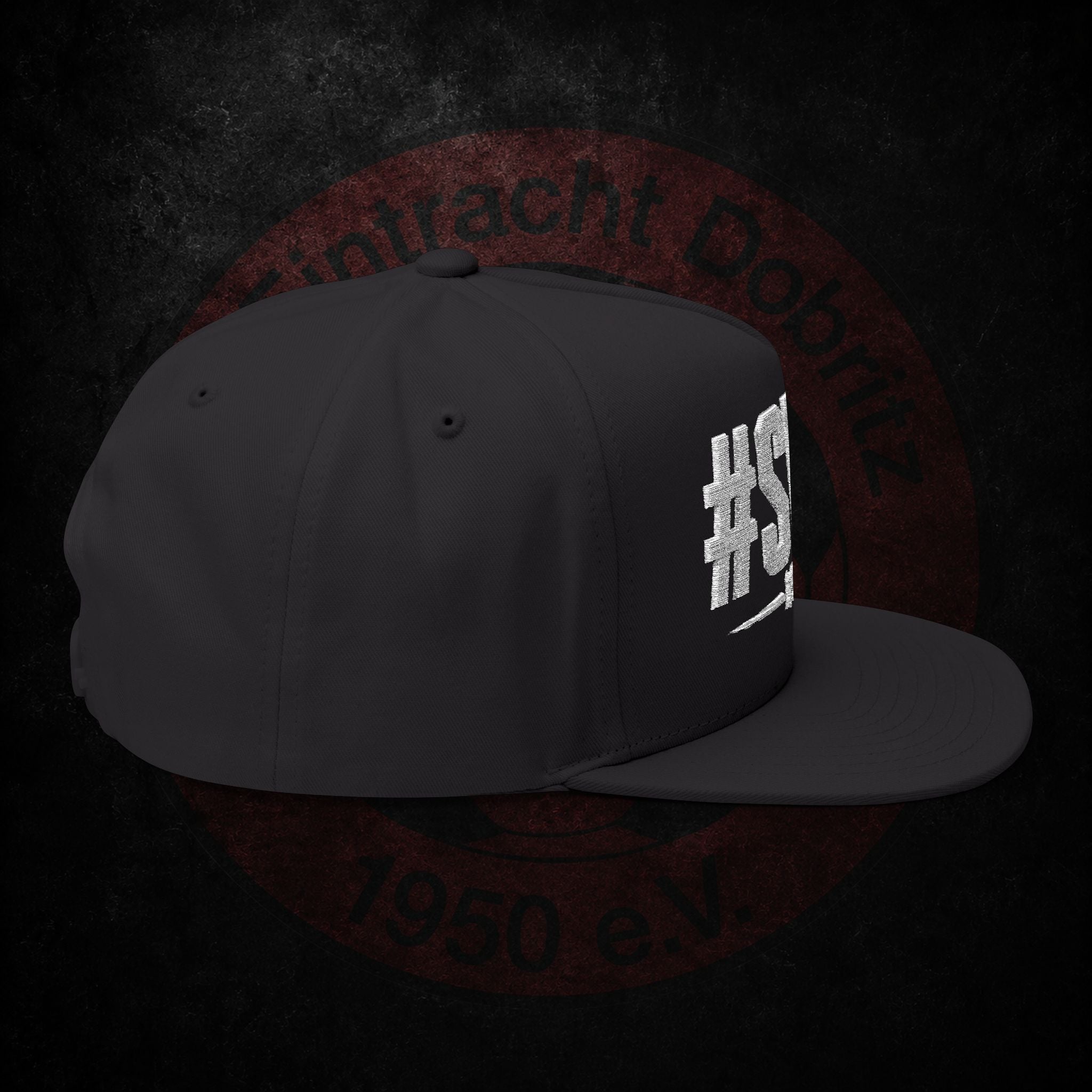 #SVED Embroidered Flat Bill Cap – Vintage 1950 Snapback