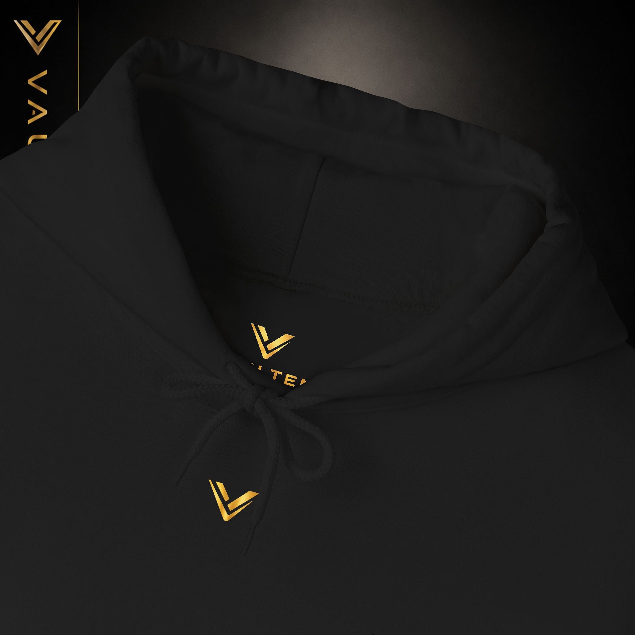 Vaulten Bulldog Society – No Excuses. Only Results. Premium Hoodie