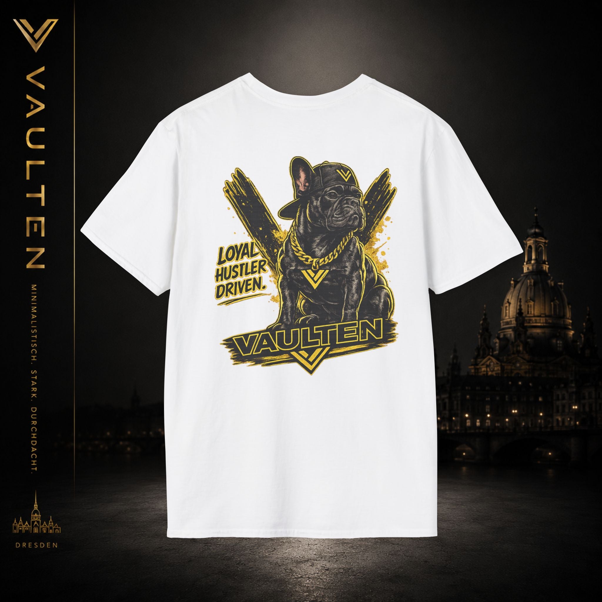 VAULTEN Bulldog Society – Loyal Hustler Driven Premium Shirt