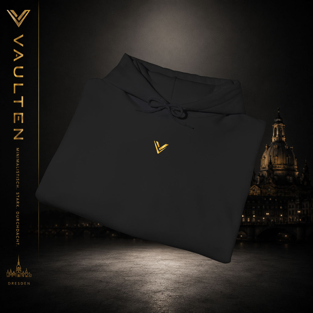 Vaulten Bulldog Society – No Excuses. Only Results. Premium Hoodie