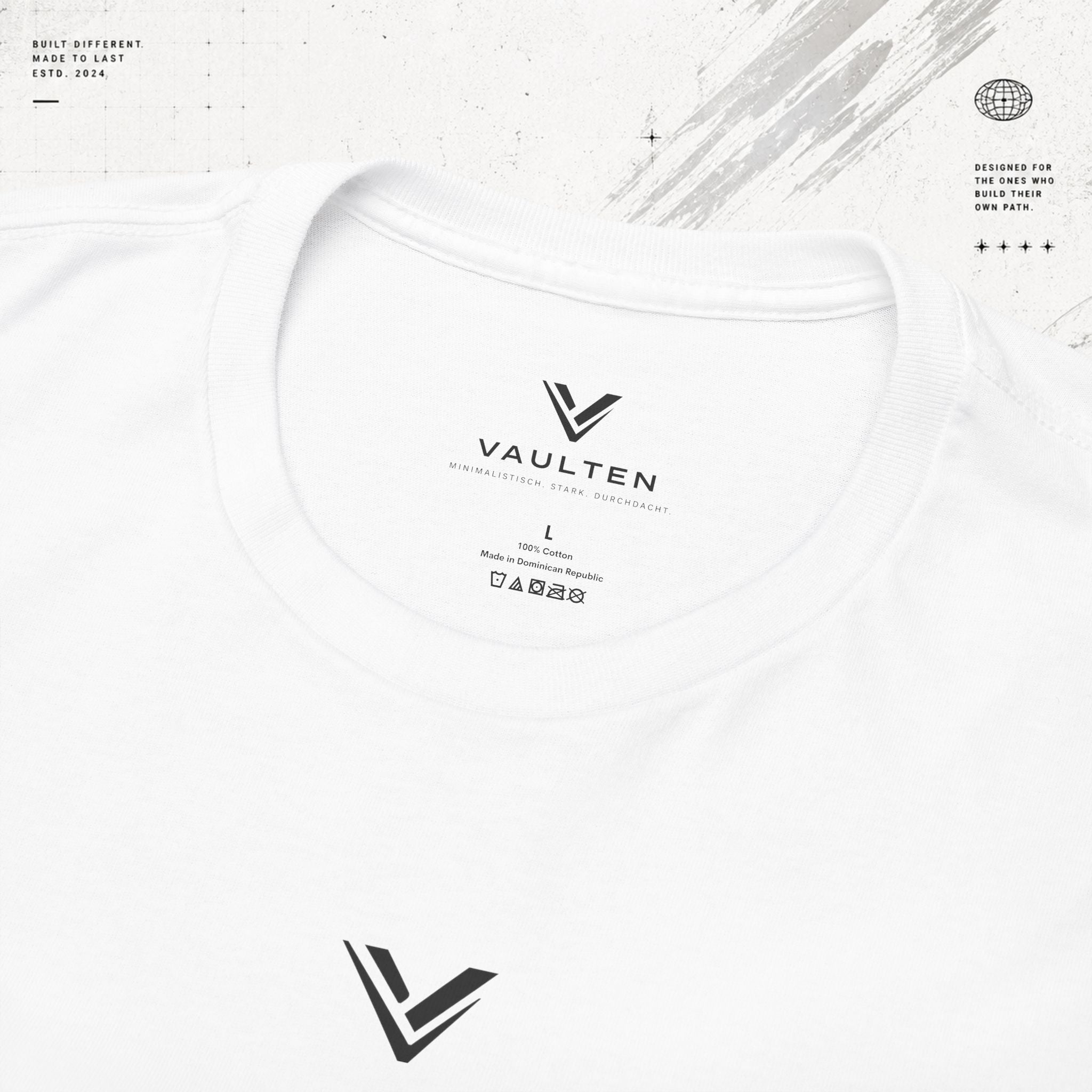 VAULTEN - Geometric Cityscape T-Shirt Unisex