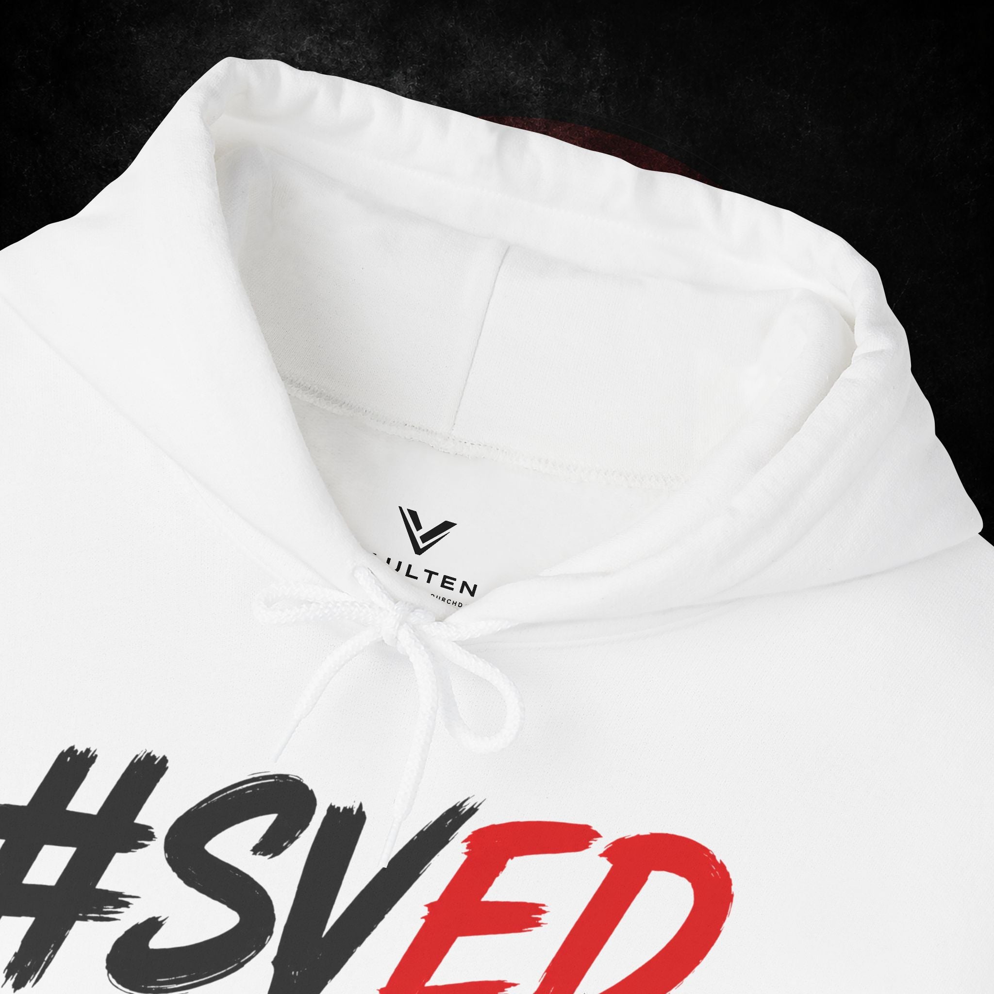 #SVED 1950 Hoodie — Retro Script Graphic Pullover