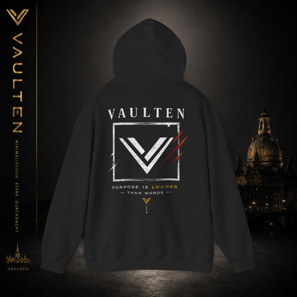 VAULTEN - 'Purpose Is Louder Than Words' Hoodie