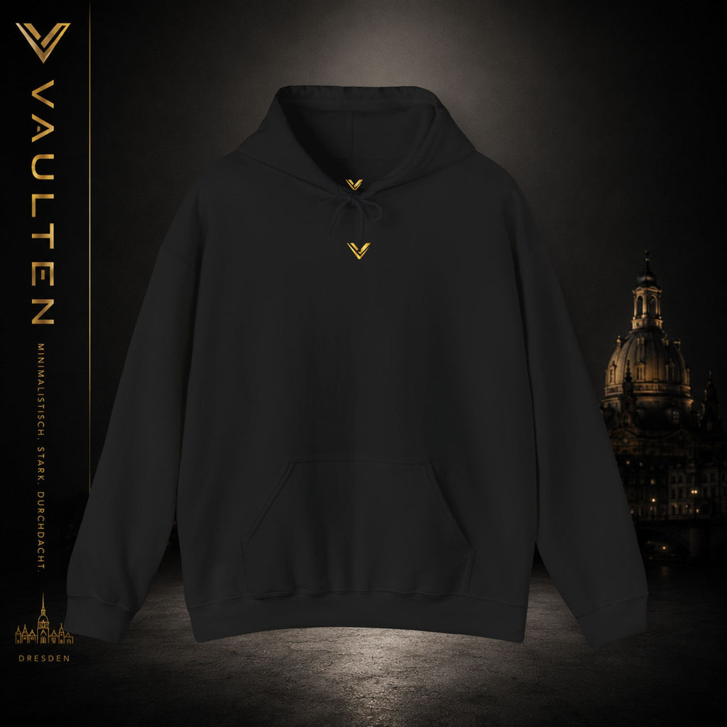 Vaulten Bulldog Society – No Excuses. Only Results. Premium Hoodie