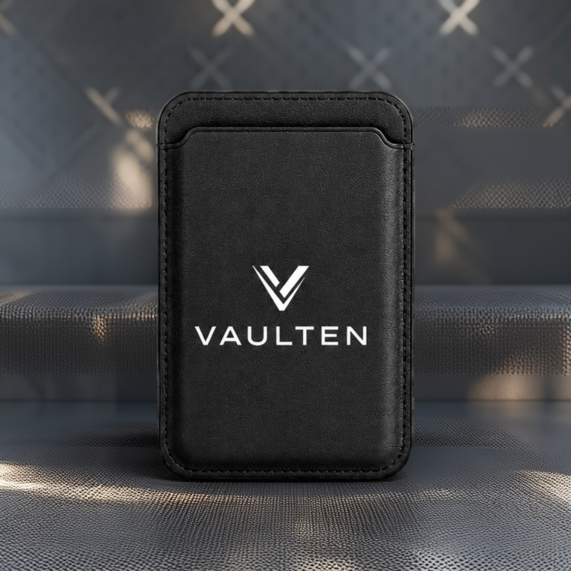VAULTEN Slim – Magnetic Wallet Black Edition