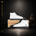 VAULTEN - Klassische High-Top Sneaker – Retro Canvas-Schuhe für Herren im Casual-Look