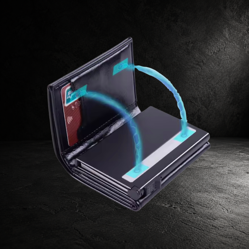 VAULTEN Slim Wallet Größenvergleich in der Hosentasche