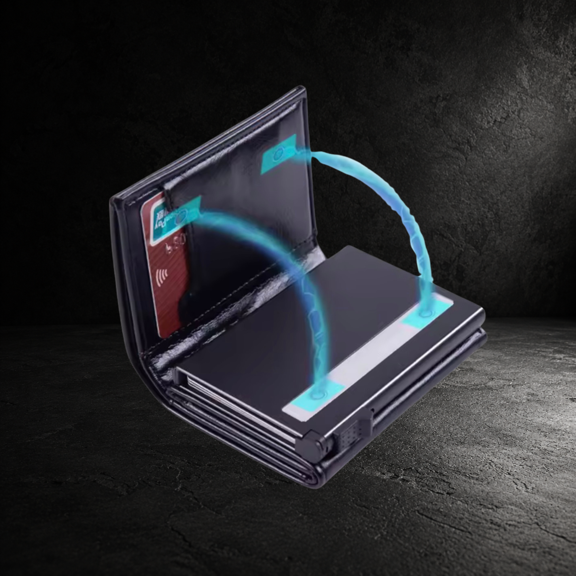 VAULTEN Slim Wallet Größenvergleich in der Hosentasche