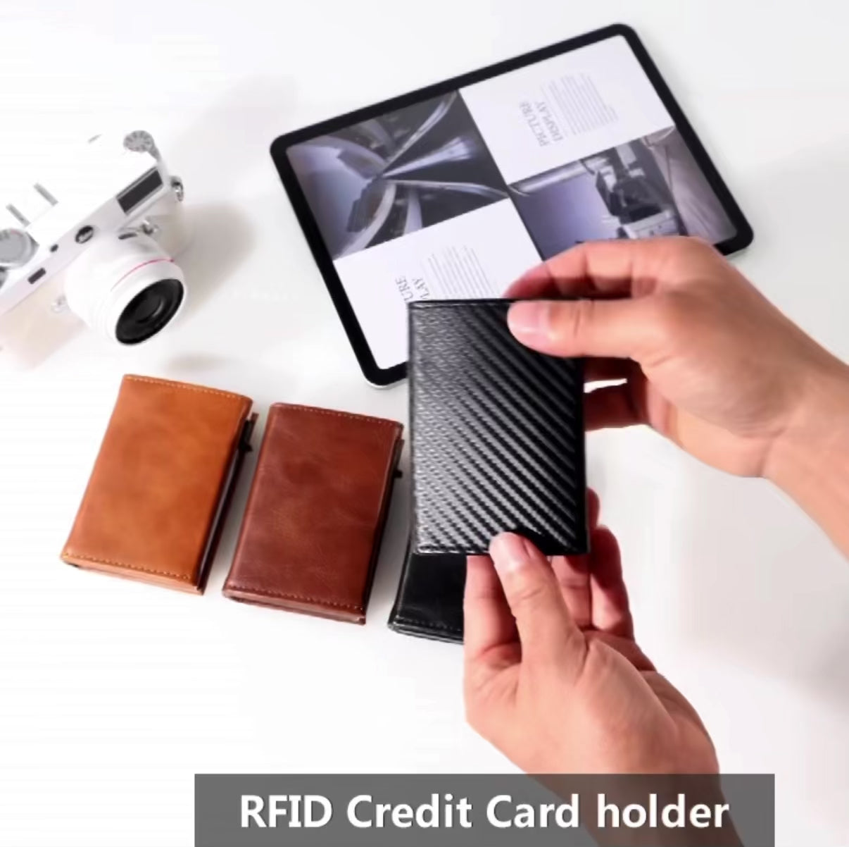 Slim Wallet Braun
