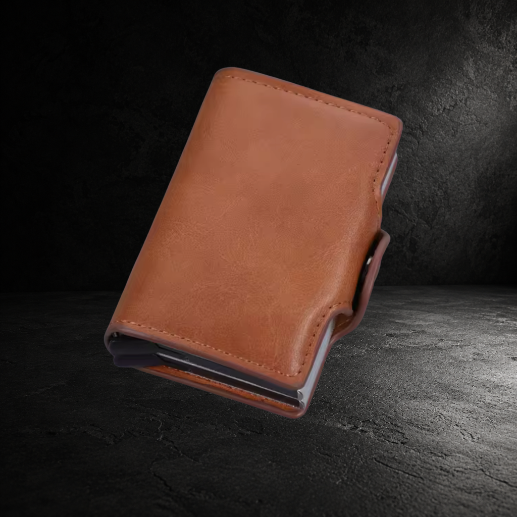 VAULTEN Smart Case Braun mit Pop Up Kartenhalter